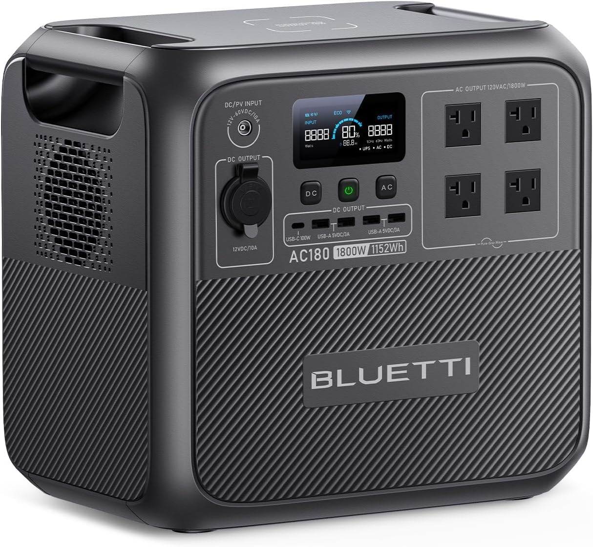 BLUETTI Solar Generator AC180
